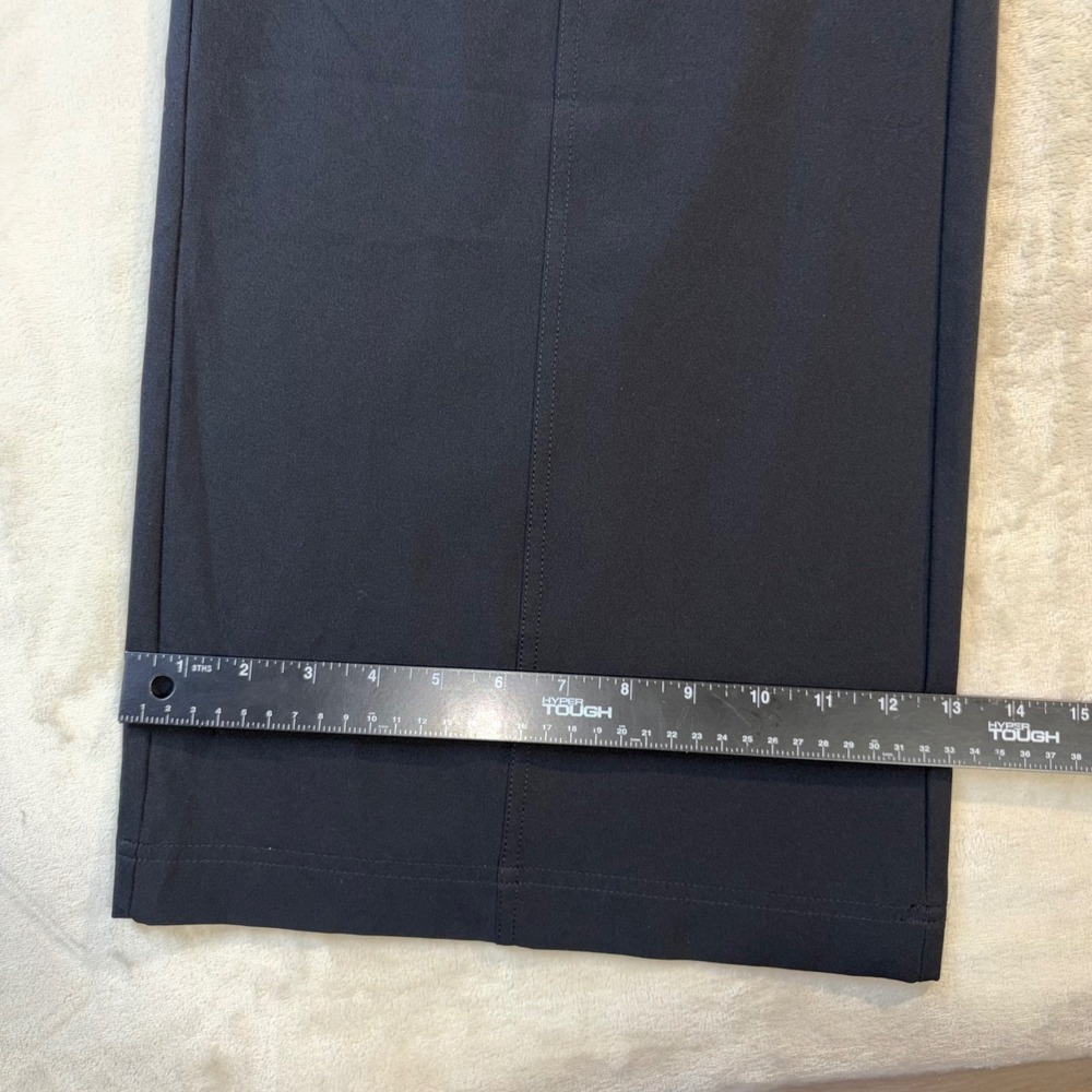 Fabletics Women Black Wide Leg Elastic Waist Active Travel Pants PT2500682 M REG - Picture 7 of 10